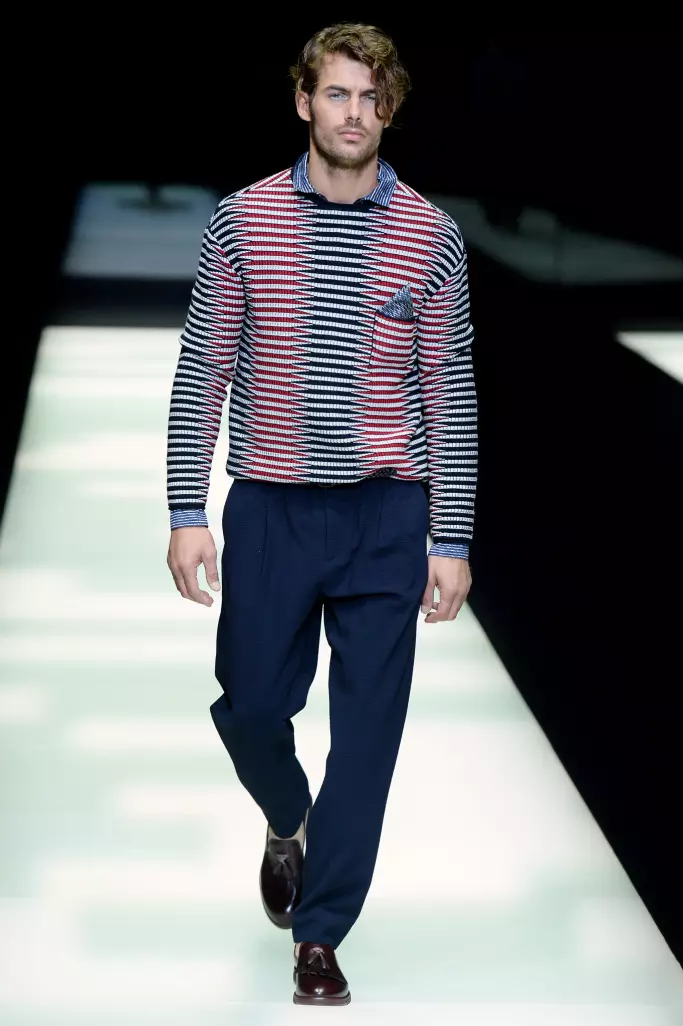 Giorgio Armani férfi tavasz 2018