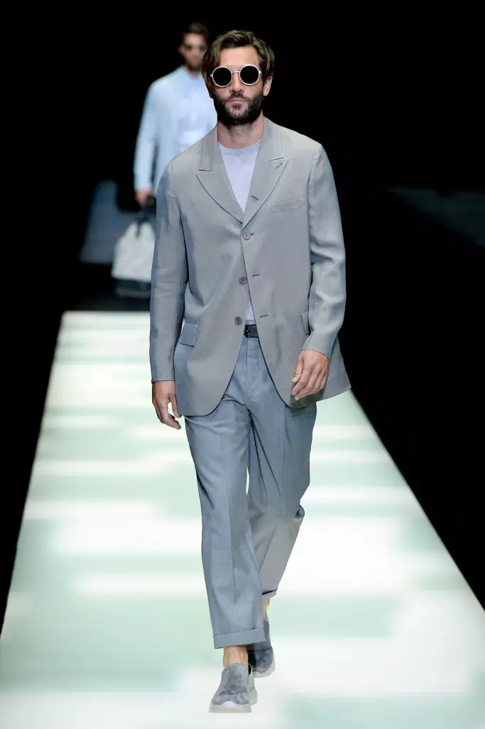 Giorgio Armani vyrų pavasaris, 2018 m