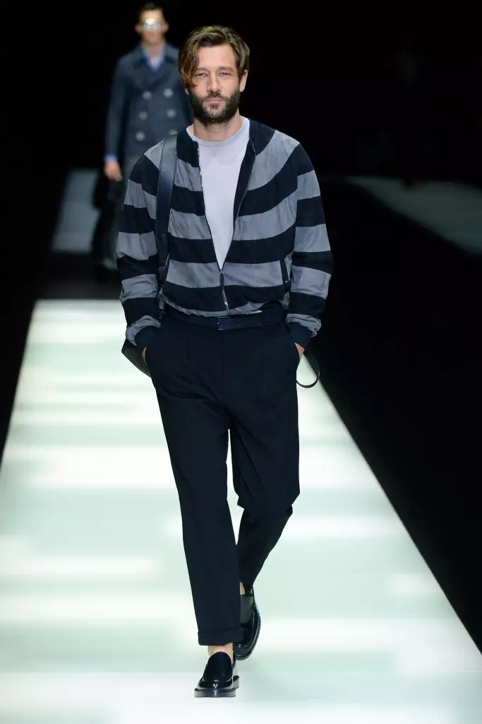 Giorgio Armani מענטשן ס פרילינג 2018