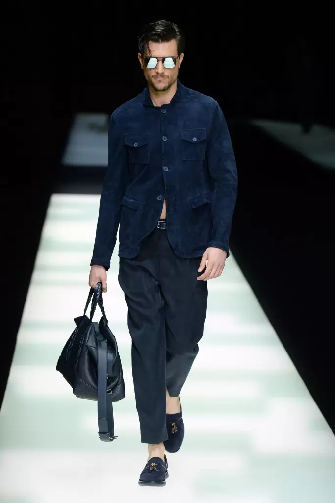 Giorgio Armani Moška pomlad 2018