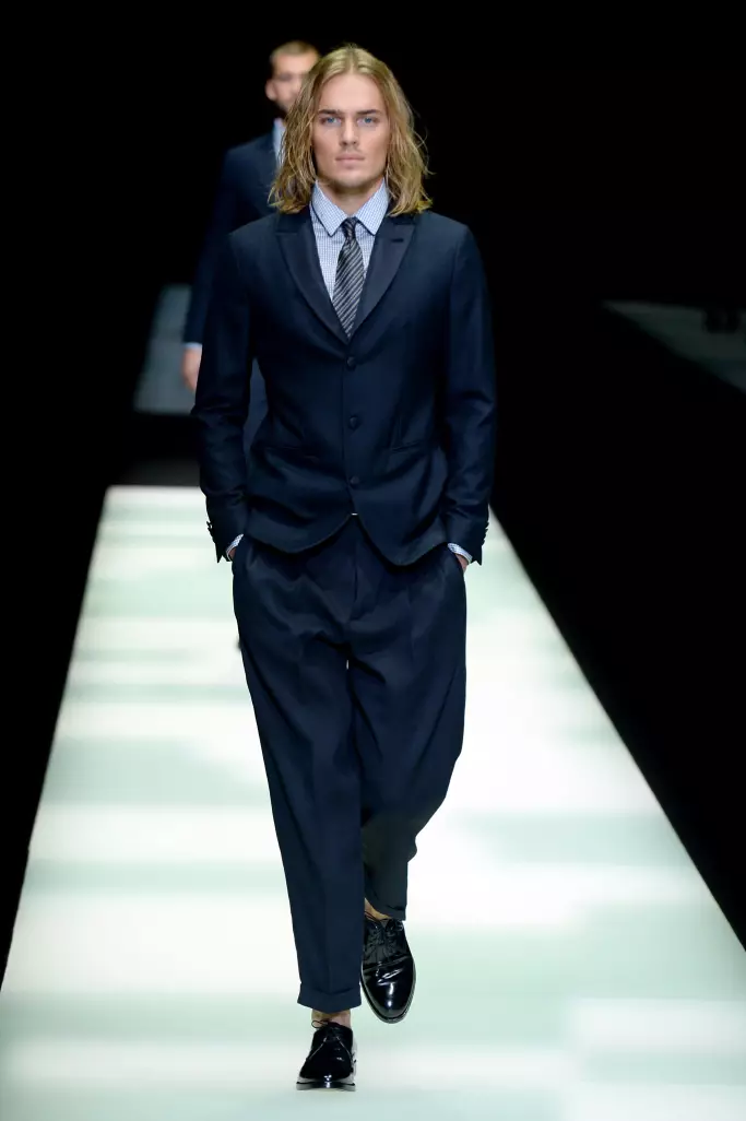 Giorgio Armani męska wiosna 2018