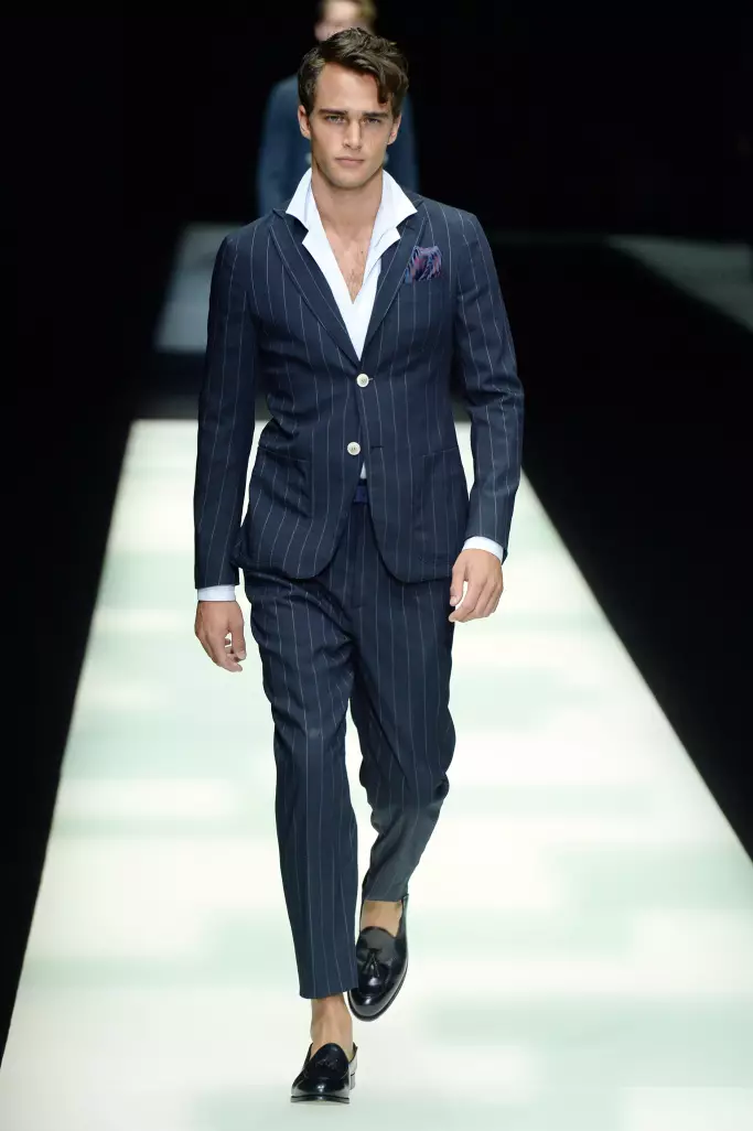 Giorgio Armani Men's Spring ឆ្នាំ 2018