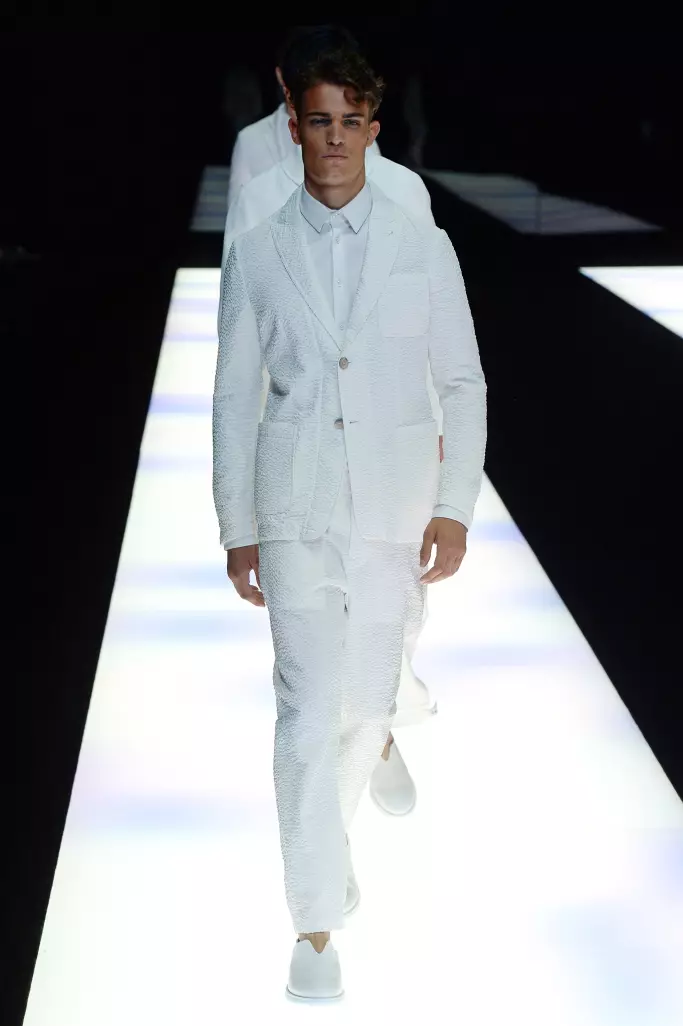 Giorgio Armani מענטשן ס פרילינג 2018