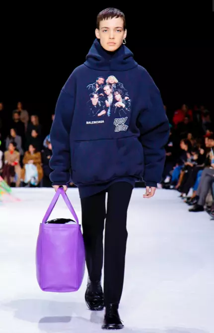 BALENCIAGA GEREED OM TE DRA HERFS WINTER 2018 PARYS19