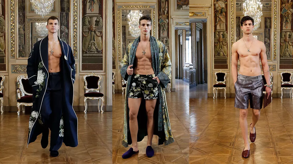„Dolce & Gabbana Alta Sartoria“ vyriškų drabužių kolekcija, 2020 m. liepos mėn