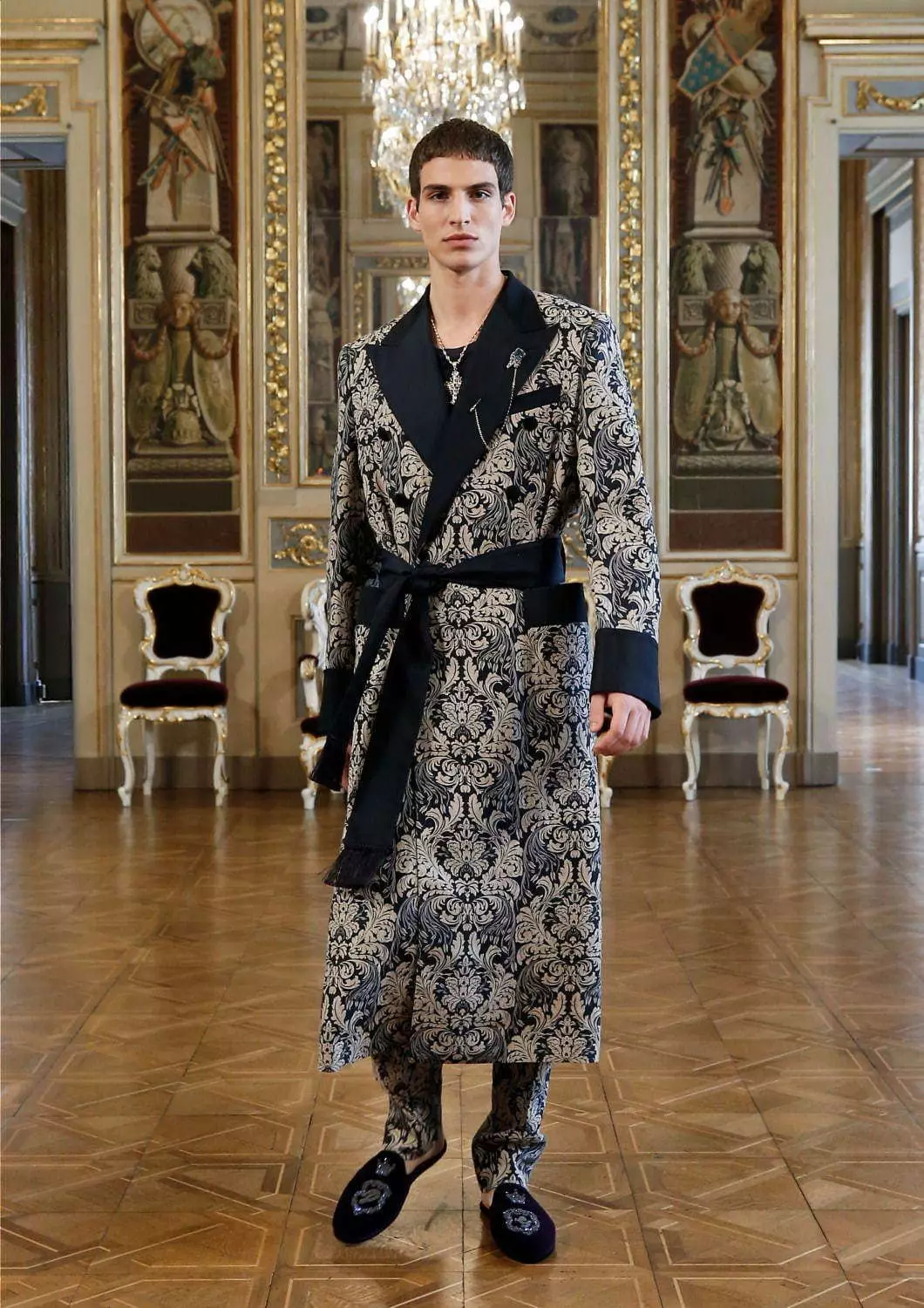 Dolce & Gabbana Alta Sartoria fanangonana akanjo lehilahy Jolay 2020 53602_10