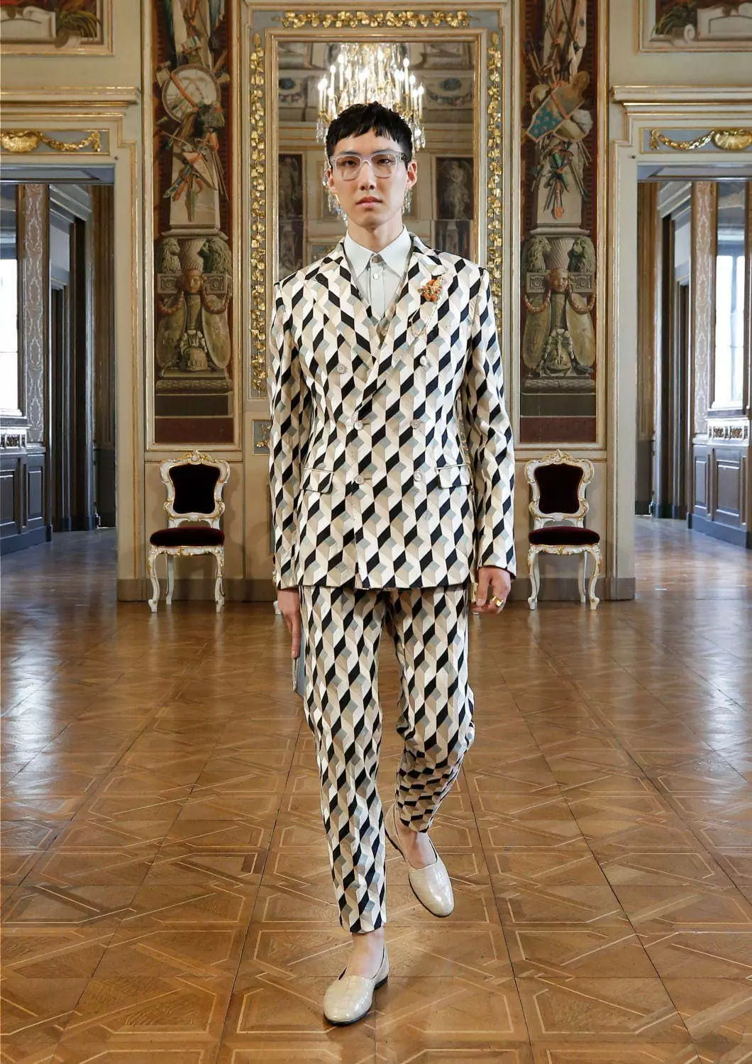 „Dolce & Gabbana Alta Sartoria“ vyriškų drabužių kolekcija, 2020 m. liepos mėn 53602_33