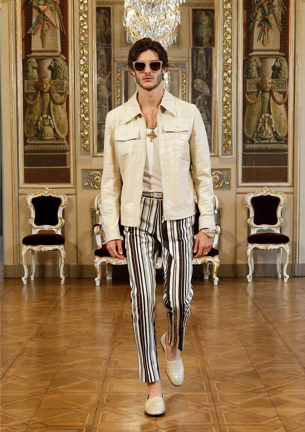 Kolekcija moških oblačil Dolce & Gabbana Alta Sartoria julij 2020 53602_45