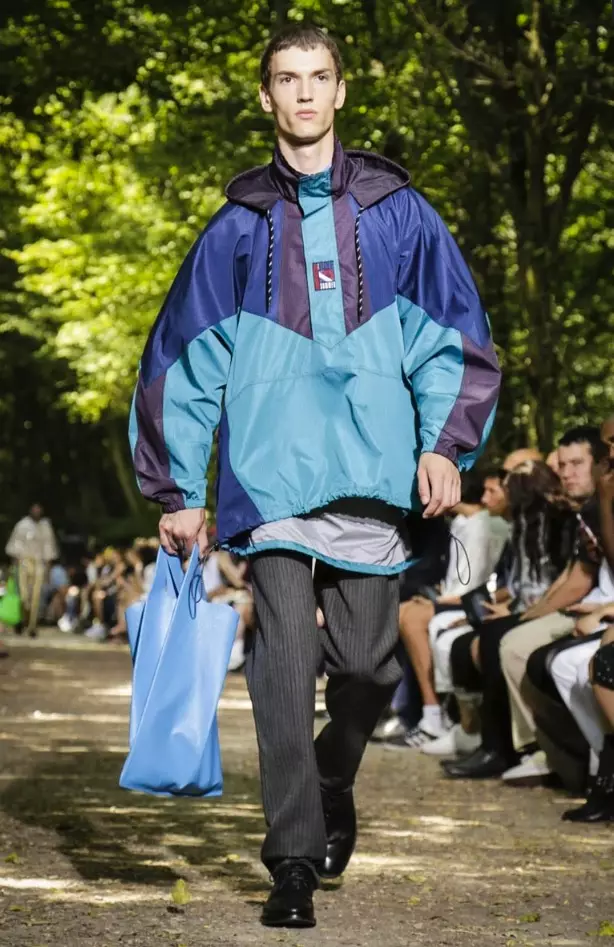 BALENCIAGA МЪЖКО ОБЛЕКЛО ПРОЛЕТ ЛЯТО 2018 ПАРИЖ10