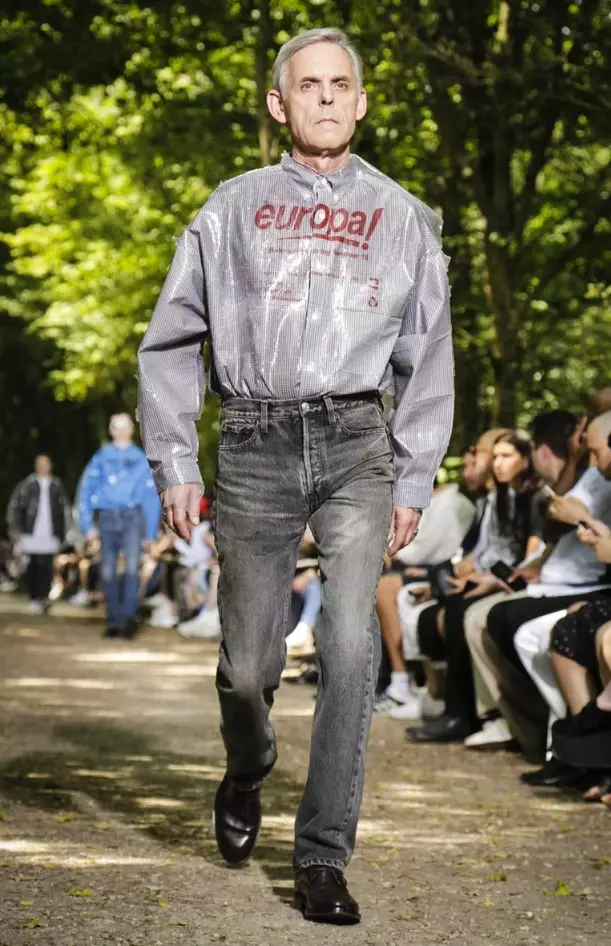 BALENCIAGA MENSWEAR אביב קיץ 2018 פריז2