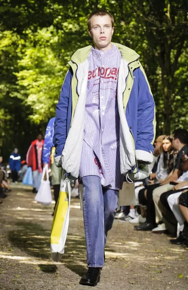 BALENCIAGA MENSWEAR פרילינג זומער 2018 פּאַריז38