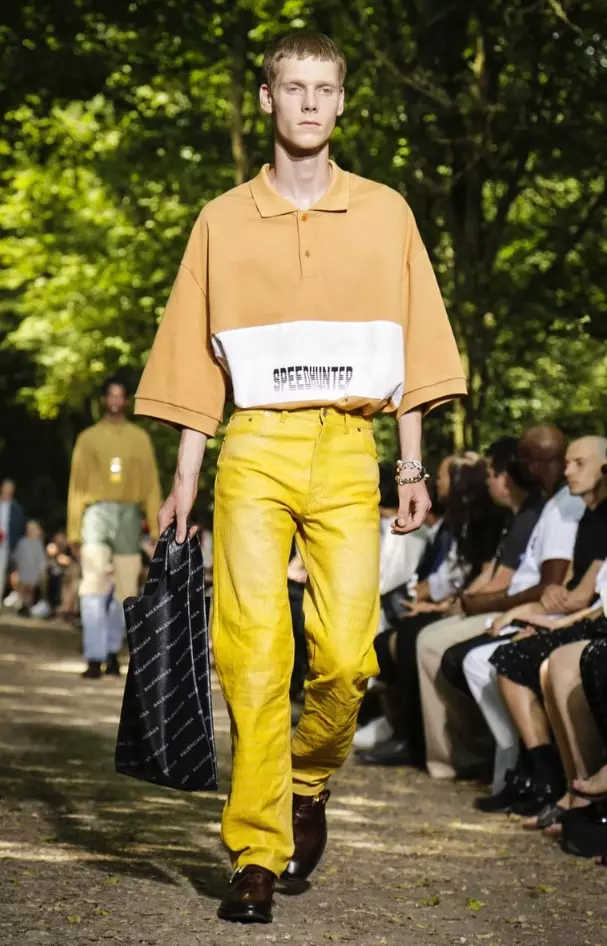 BALENCIAGA VESHJE PËR BURRA PRANVERË VERË 2018 PARIS43