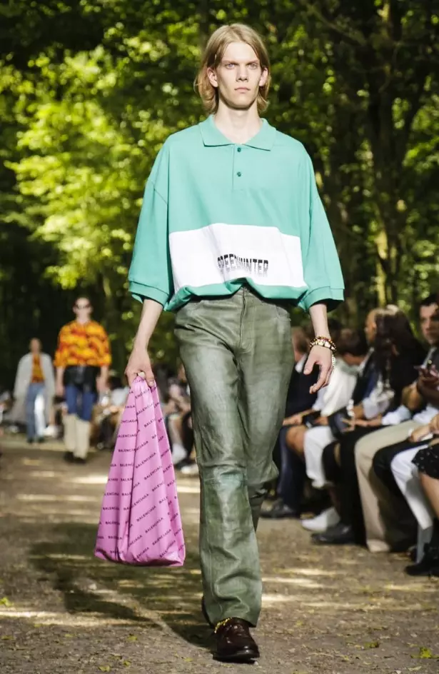 لباس مردانه BALENCIAGA بهار تابستان 2018 PARIS46