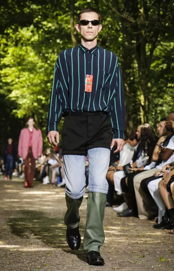 BALENCIAGA VĪRIEŠU APĢĒRBI PAVASARA VASARAS 2018 PARIS58