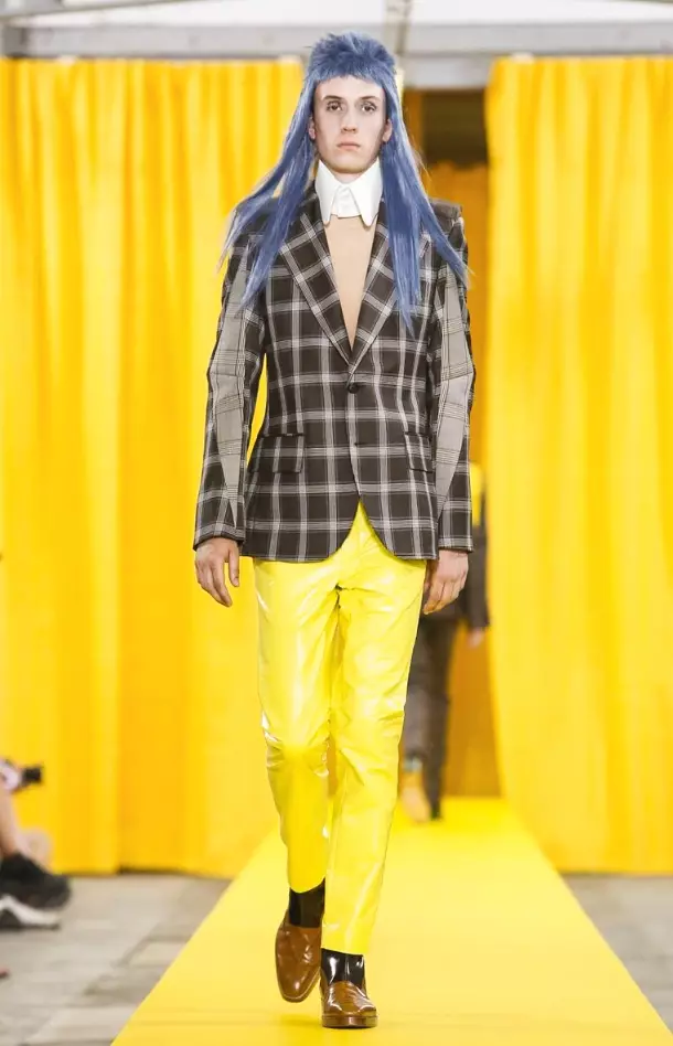 WALTER VAN BEIRENDONCK MENSWEAR Caij Nplooj Ntoos Hlav 2018 PARIS 22