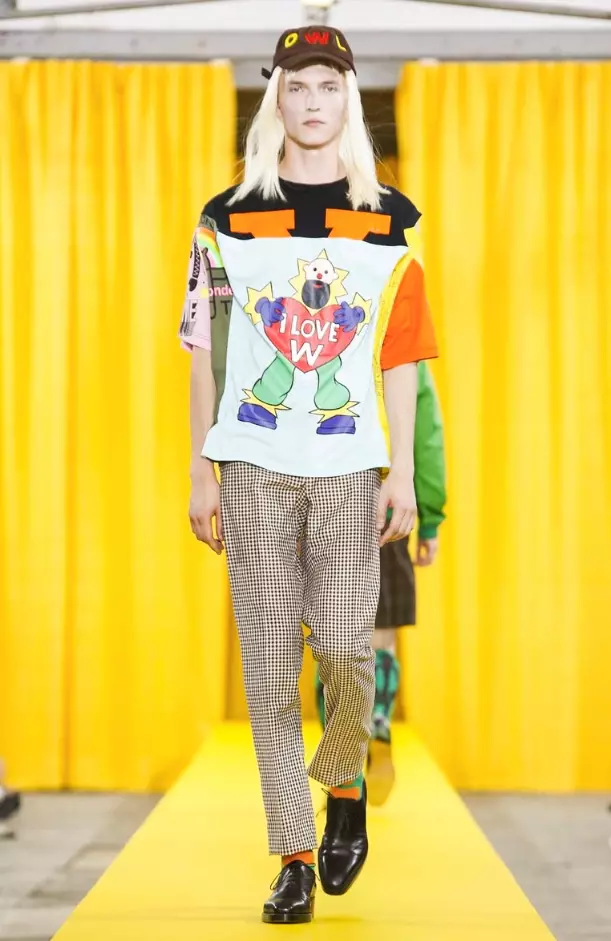 WALTER VAN BEIRENDONCK MENSWEAR Caij Nplooj Ntoos Hlav 2018 PARIS32