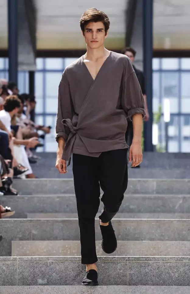 МУЖСКАЯ ОДЕЖДА ISSEY MIYAKE ВЕСНА ЛЕТО 2018 ПАРИЖ41