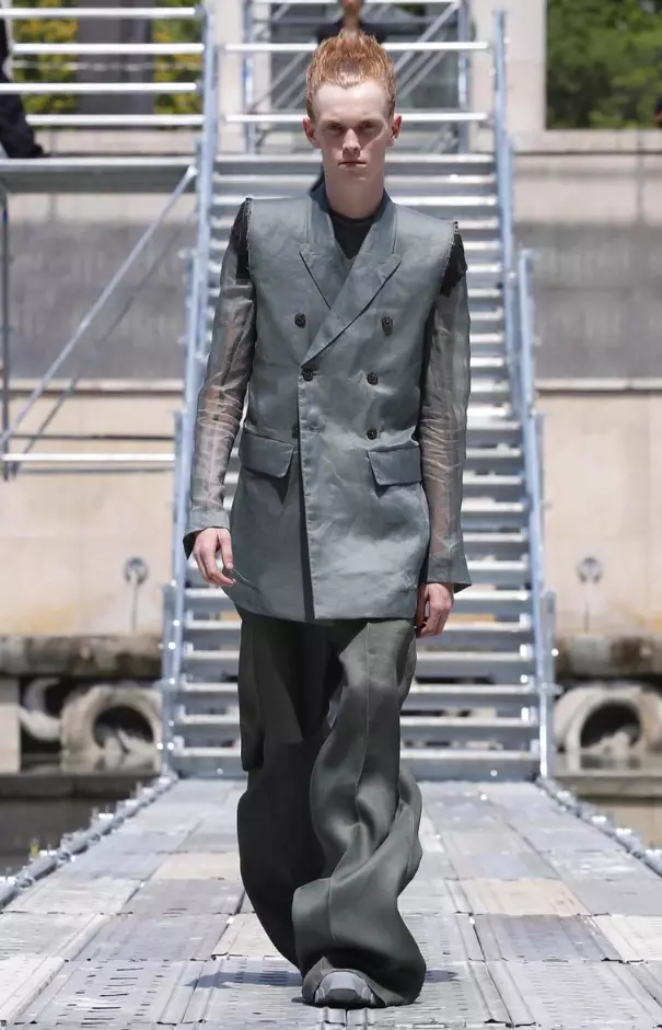 RICK OWENS VESHJE PËR MESHKUJ PRANVERË VERË 2018 PARIS24