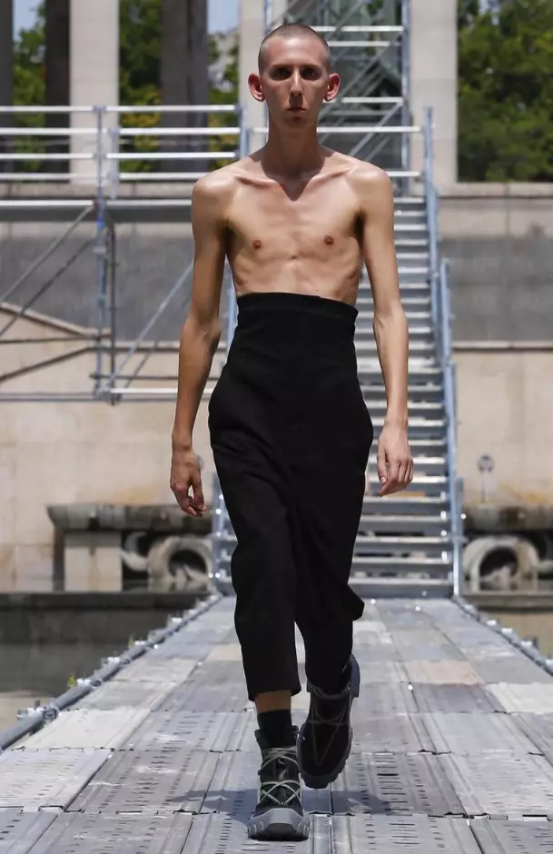 RICK OWENS МЪЖКО облекло ПРОЛЕТ ЛЯТО 2018 ПАРИЖ33