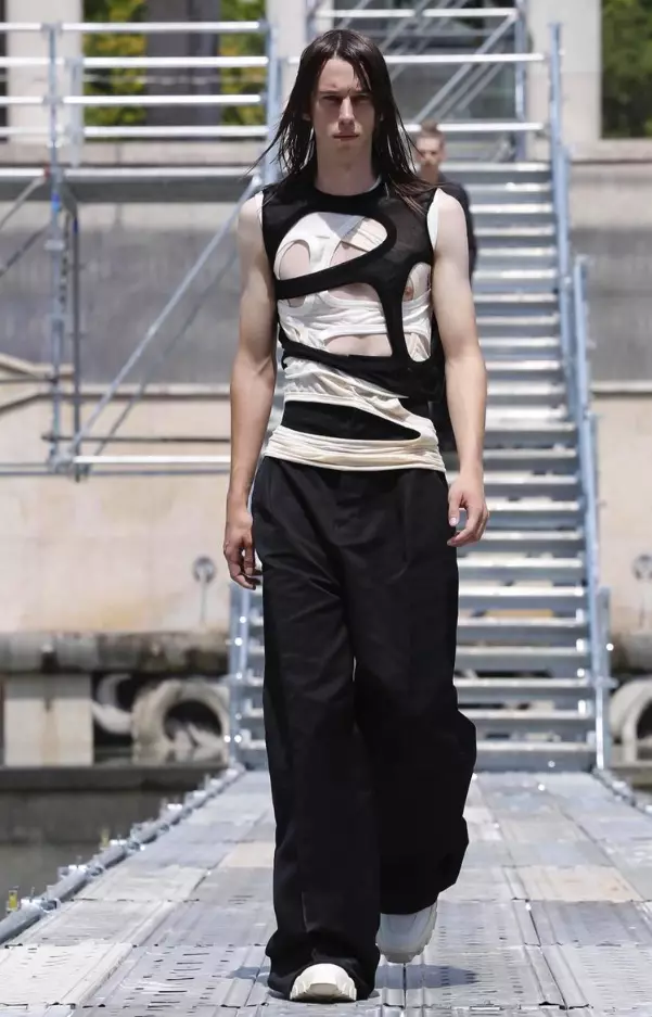 RICK OWENS HERRKLÄDER VÅR SOMMAR 2018 PARIS39