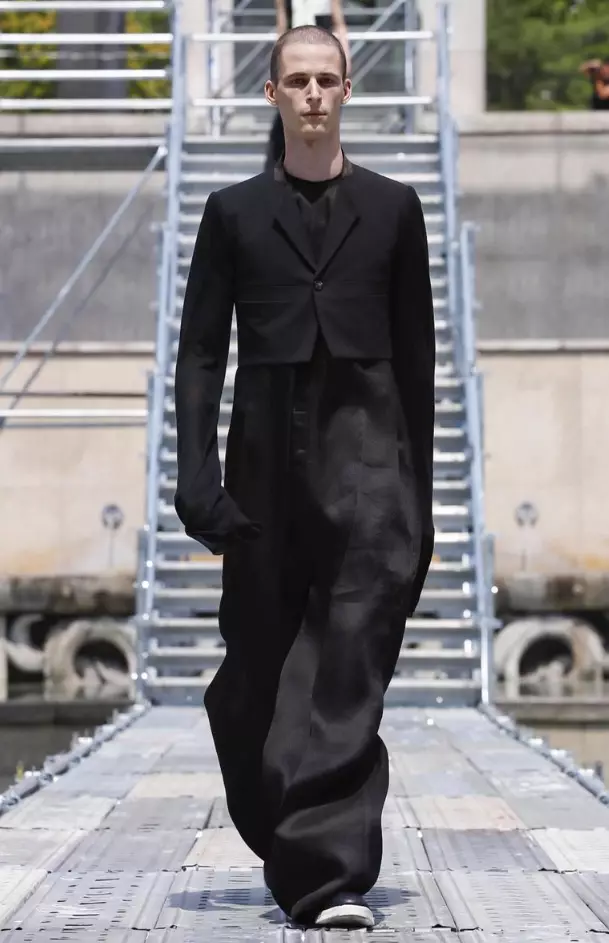 RICK OWENS MENSWEAR orisun omi ooru 2018 PARIS6