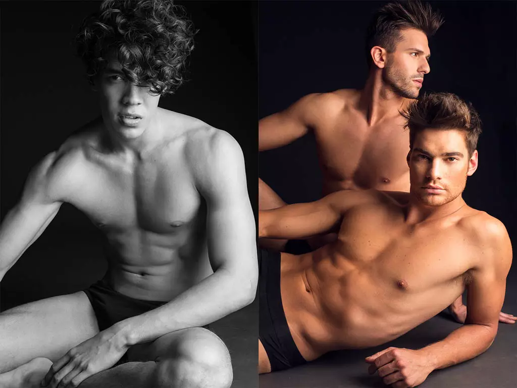 Arbeidet til fotograf Andres Pelaez begynner å bli besatt for Fashionably Male. Vi presenterer Les Olympiens et sett med portretter med hovedrollen av nye friske ansikter Alex Raffio på ADAM Models, David Sciola på NEXT Models, Rubiel Taborda på RED NYC og Parker Pogue. Hele historien er stylet av Jasmin Wooden og sminket av Sami Rivera for Kevyn Aucoin Cosmetics og grooming av Dior Sovoa.