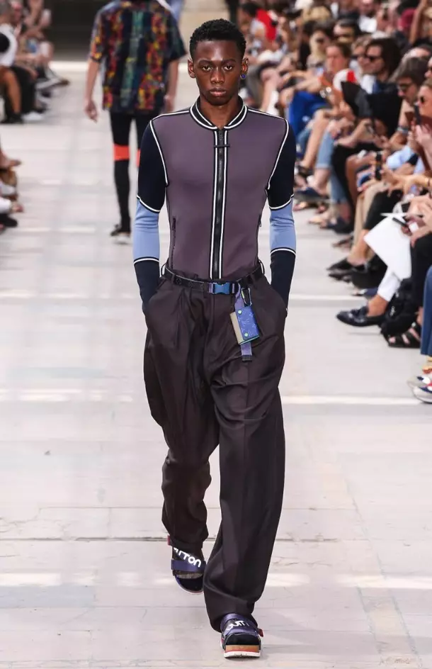 LOUIS VUITTON MENSWEAR פרילינג זומער 2018 פּאַריז12