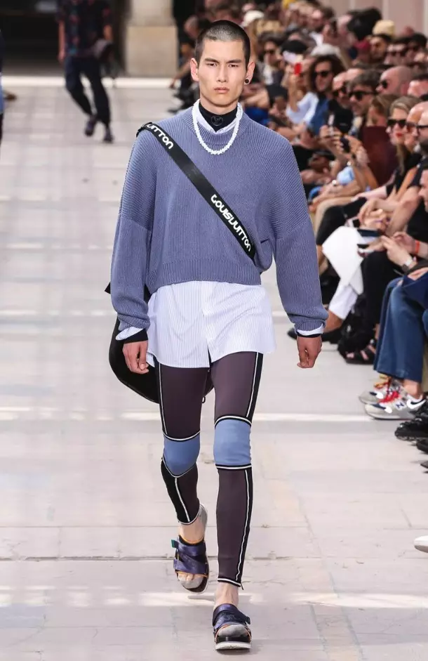 LOUIS VUITTON HERRKLÄDER VÅR SOMMAR 2018 PARIS15