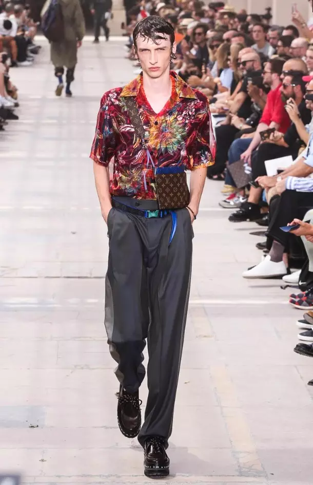 LOUIS VUITTON MENSWEAR פרילינג זומער 2018 פּאַריז18