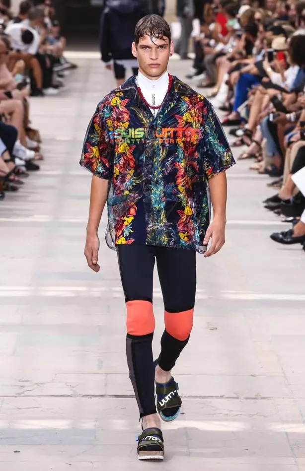 LOUIS VUITTON HERRKLÄDER VÅR SOMMAR 2018 PARIS35