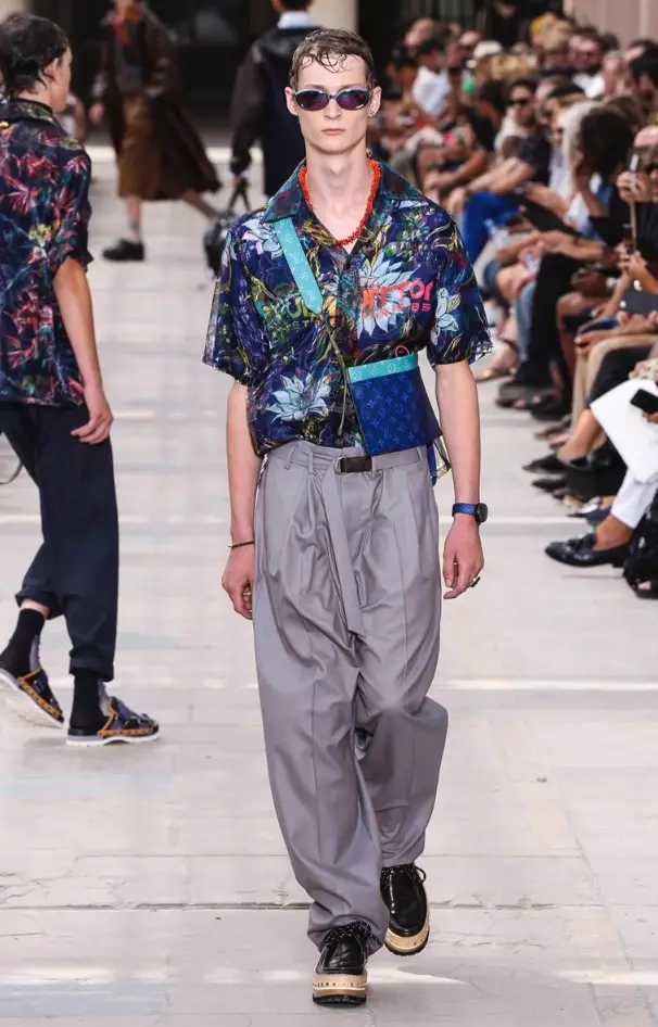 LOUIS VUITTON MENSWEAR פרילינג זומער 2018 פּאַריז36