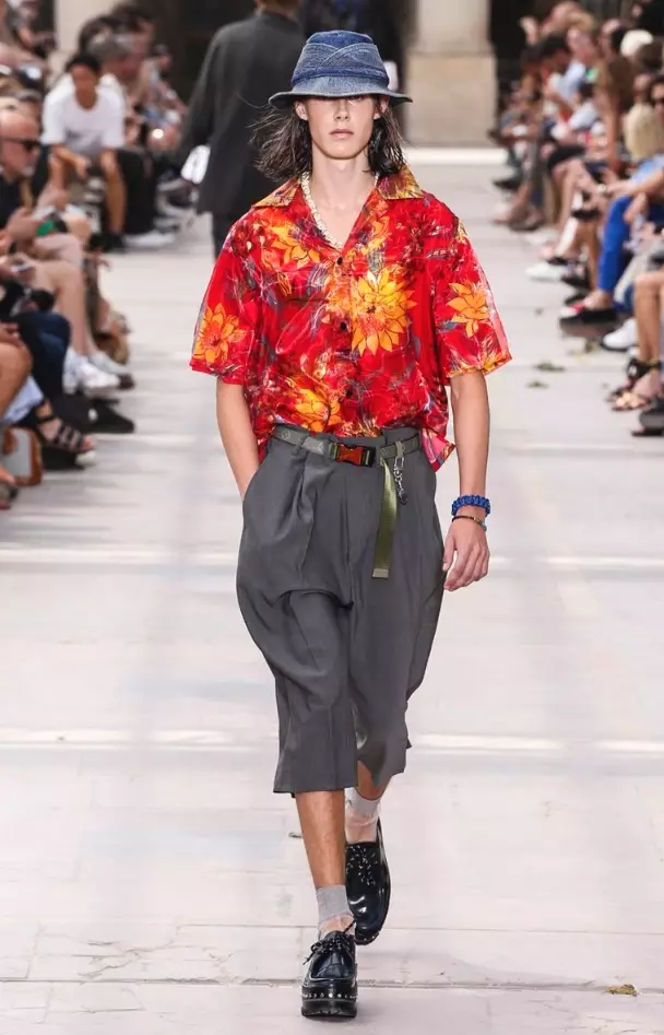 LOUIS VUITTON MENSWEAR פרילינג זומער 2018 פּאַריז38