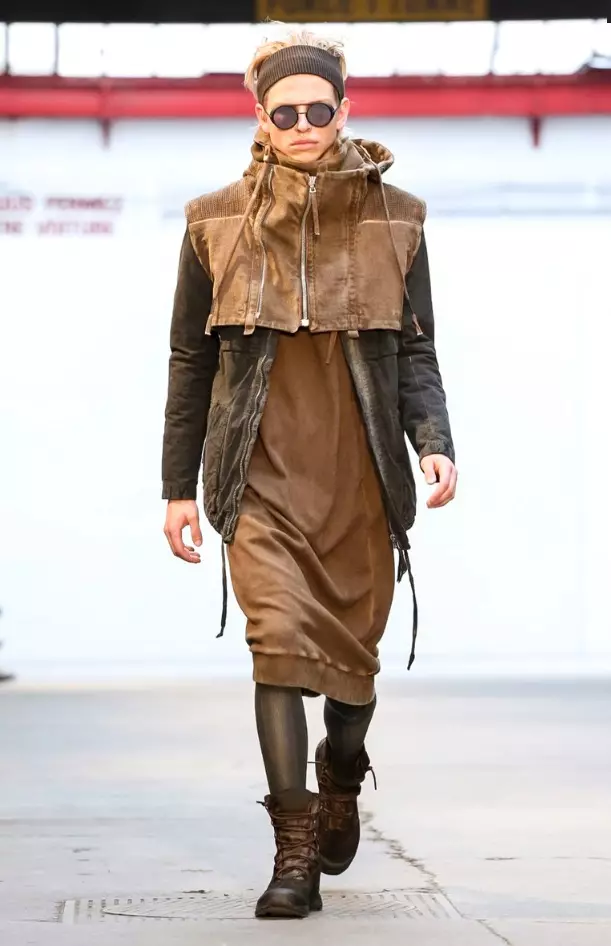 BORIS BIDJAN SABERI MENSWEAR Caij Nplooj Ntoos Hlav 2018 PARIS 13