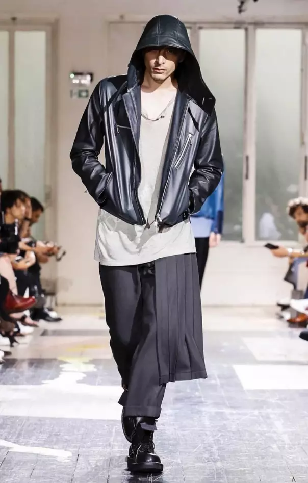 YOHJI YAMAMOTO MENSWEAR SUMMER YA 2018 PARIS18