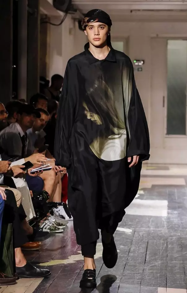 YOHJI YAMAMOTO MENSWEAR SPRING SUMMER 2018 PARIS21