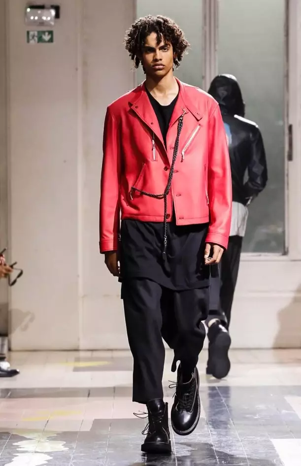 YOHJI YAMAMOTO ЭРКЕК КИЙИМ ЖАЗ ЖАЙ 2018 ПАРИЖ22