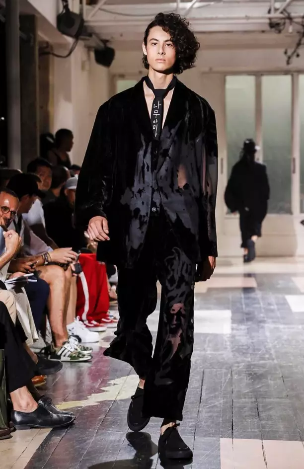 لباس مردانه YOHJI YAMAMOTO بهار تابستان 2018 PARIS4