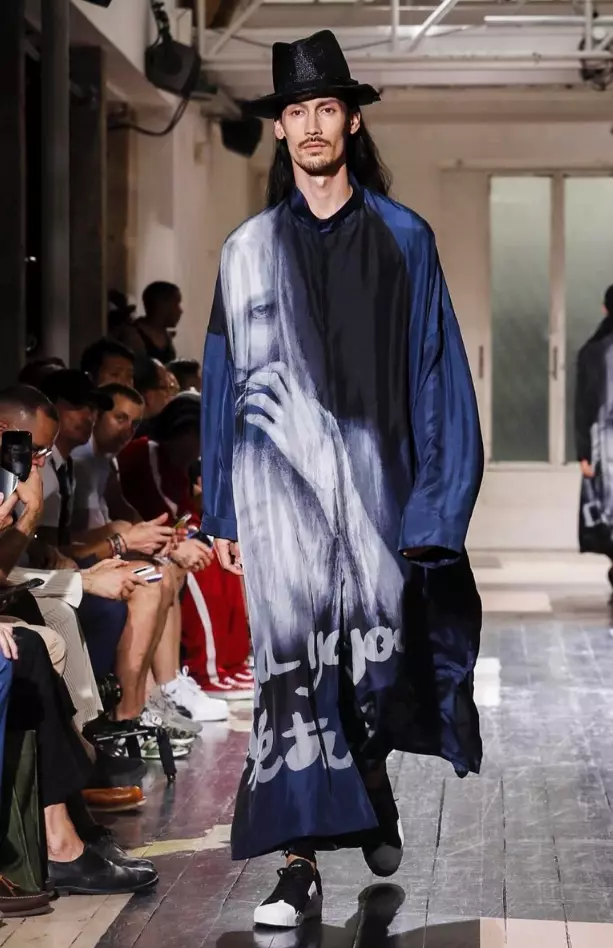 YOHJI YAMAMOTO PAKAIAN LELAKI MUSIM PANAS 2018 PARIS33