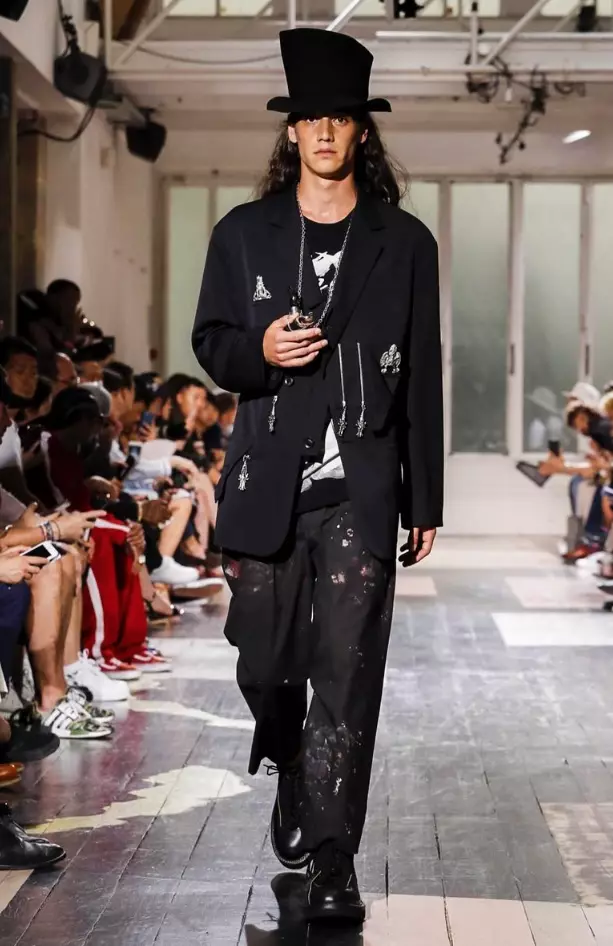 YOHJI YAMAMOTO MENSWEAR SPRING SUMMER 2018 PARIS36