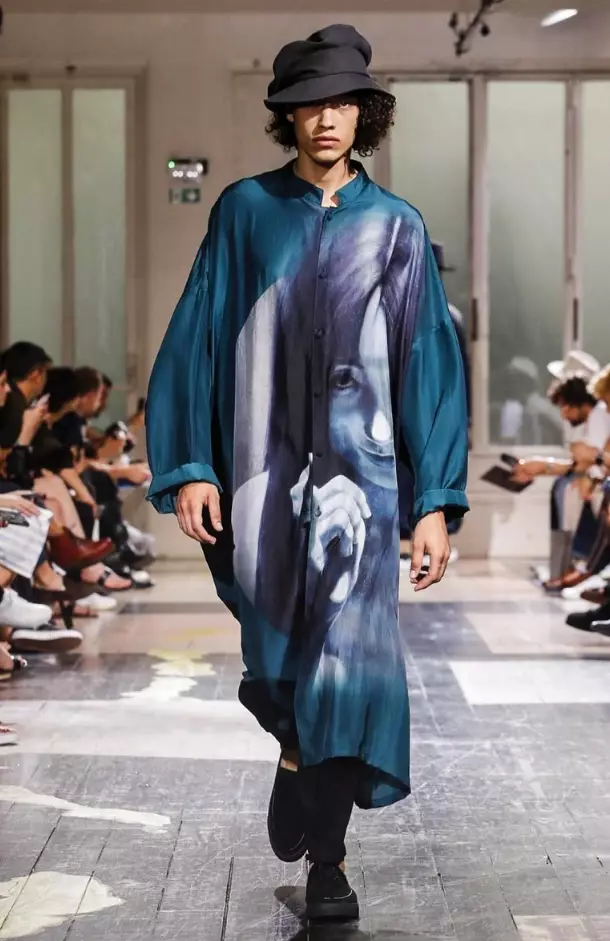 VESHJE PËR BURRA YOHJI YAMAMOTO PRANVERË VERË 2018 PARIS37