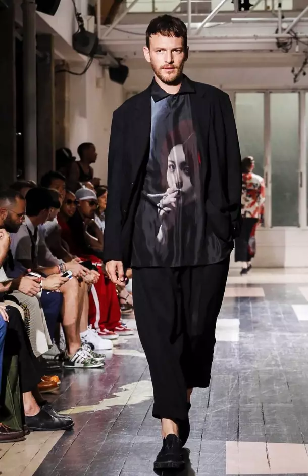 VESHJE PËR BURRA YOHJI YAMAMOTO PRANVERË VERË 2018 PARIS5