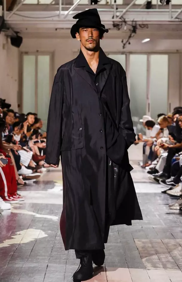 لباس مردانه YOHJI YAMAMOTO بهار تابستان 2018 PARIS41