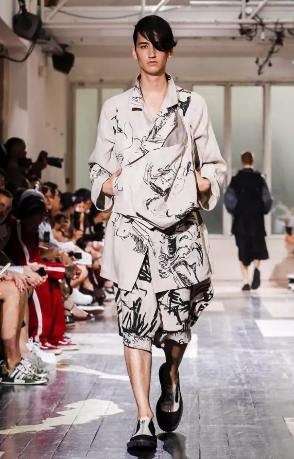 YOHJI YAMAMOTO MENSWEAR FRÜHLING SOMMER 2018 PARIS8