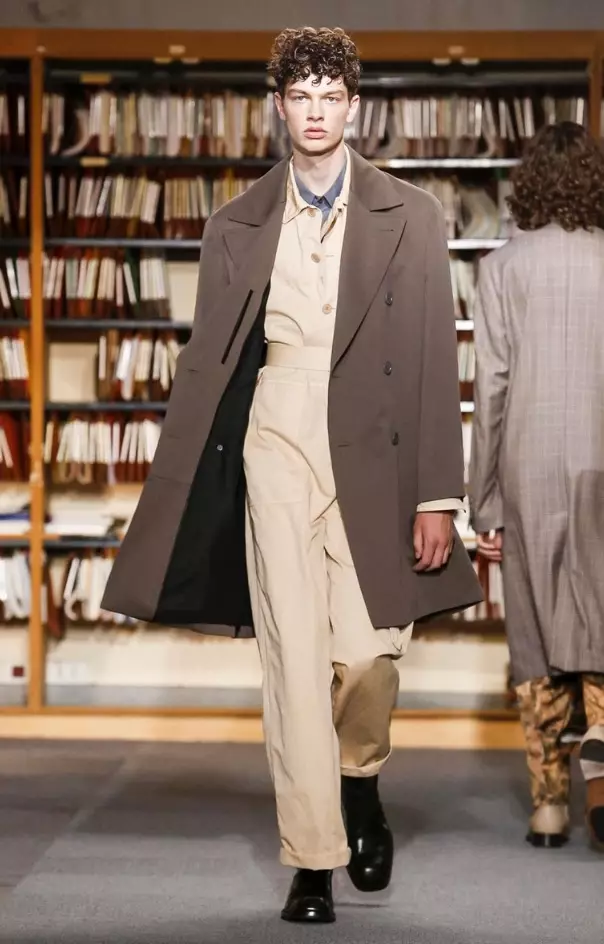 DRIES VAN NOTEN MENSWEAR ربيع صيف 2018 باريس 14