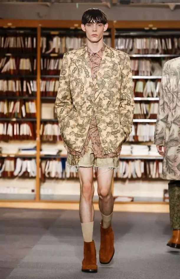 DRIES VAN NOTEN ERKEK GİYİM İLKBAHAR YAZ 2018 PARİS23