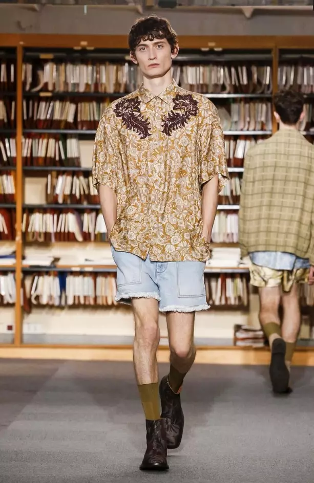 DRIES VAN NOTEN MIESTEN KEVÄT KESÄ 2018 PARIS33