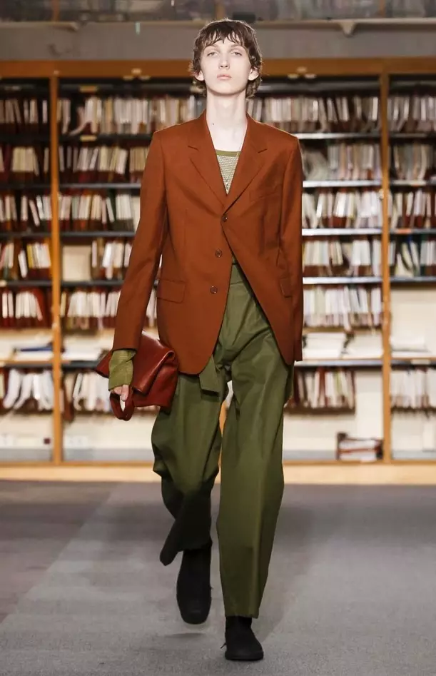 DRIES VAN NOTEN පිරිමි ඇඳුම් වසන්ත ගිම්හාන 2018 PRIS43