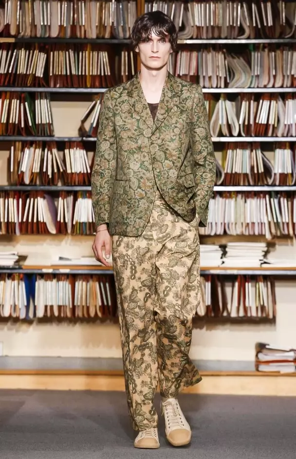 DRIES VAN NOTEN VESHJE PËR BURRA PRANVERË VERË 2018 PARIS46