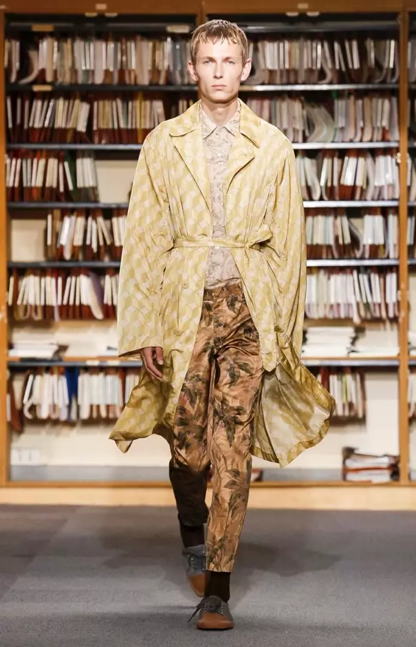 DRIES VAN NOTEN පිරිමි ඇඳුම් වසන්ත ගිම්හාන 2018 PARIS51