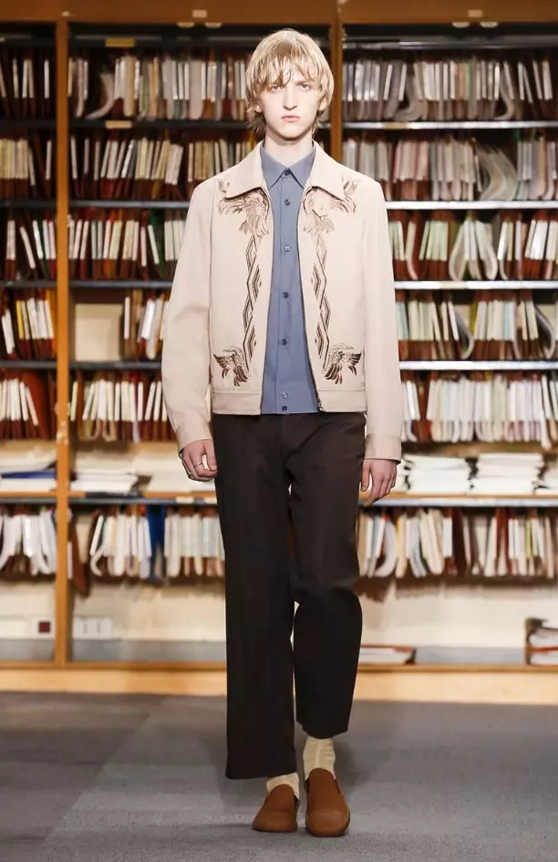 DRIES VAN NOTEN MENSWEAR ربيع صيف 2018 باريس 55